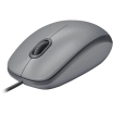 Logitech M110 Silent Optical USB Grijs Retail