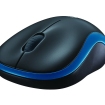 Logitech M185 Optical USB-A Blauw-Zwart Retail Wireless