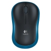 Logitech M185 Optical USB-A Blauw-Zwart Retail Wireless