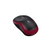 Logitech M185 Optical USB-A Rood-Zwart Retail Wireless