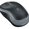 Logitech M185 Optical USB-A Zwart-Zilver Retail Wireless