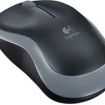Logitech M185 Optical USB-A Zwart-Zilver Retail Wireless