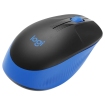 Logitech M190 Optical USB-A Zwart-Blauw Retail Wireless