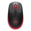Logitech M190 Optical USB-A Zwart-Rood Retail Wireless