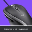 Logitech M500s Optical USB-A Zwart Retail