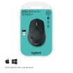 Logitech M720 Triathlon Optical USB-A Zwart Ret. Wirel.