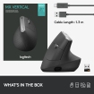 Logitech MX Vertical Zwart Retail Wireless
