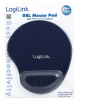 Mousepad LogiLink Wristpad Blauw