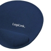 Mousepad LogiLink Wristpad Blauw
