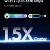 WIFI7 3570Mbps 4xRJ45 1Gbps - Cudy WR3600