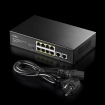 Cudy 8 Poort 100Mbit Unmanaged PoE+/2xUp 1Gbps