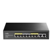 Cudy 8 Poort 1Gbps Umanaged PoE+ /2xUplink