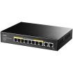 Cudy 8 Poort 1Gbps Umanaged PoE+ /2xUplink