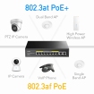 Cudy 8 Poort 1Gbps Umanaged PoE+ /2xUplink