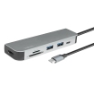 Docking 1xVideo Logilink USB-C, 60W, 4K, 6 Port