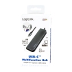 Docking 1xVideo Logilink USB-C, 60W, 4K, 6 Port