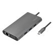 Docking 2xVideo Logilink USB-C, 100W, 4K, 10 Port