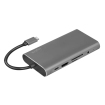 Docking 2xVideo Logilink USB-C, 100W, 4K, 10 Port