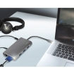 Docking 2xVideo Logilink USB-C, 100W, 4K, 10 Port