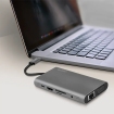 Docking 2xVideo Logilink USB-C, 100W, 4K, 10 Port