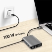 Docking 2xVideo Logilink USB-C, 100W, 4K, 7 Port