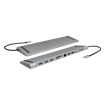 Docking 3xVideo Logilink USB-C, 100W, 4K, 11 Port