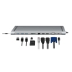 Docking 3xVideo Logilink USB-C, 100W, 4K, 11 Port