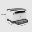 HP LaserJet Tank MFP 2604dw MONO / AIO / WLAN/Wit-Zwart