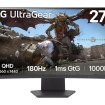 27" LG UltraGear 27GS60QC-B Curved/QHD/DP/2xHDMI/180Hz
