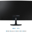 27" Samsung S3 S36GD Curved/FHD/HDMI/VGA/100Hz/VA