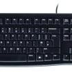 BE KB Logitech K120 Zwart bedraad (Belgische layout)