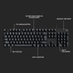 KB Logitech G G413 SE Zwart bedraad GL Tactile