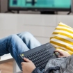 KB Logitech K400 Touch Plus Zwart Wireless Retail