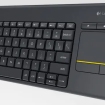 KB Logitech K400 Touch Plus Zwart Wireless Retail