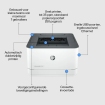 HP LaserJet Pro 3002dn MONO / LAN / Wit-Zwart
