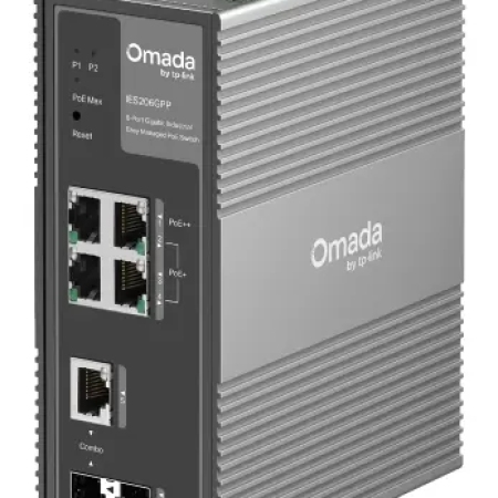 6Port 1Gbps Omada industrial PoE++ TP-Link