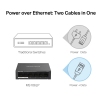 6Port 100Mbps Mercusys 4xPoE+ 40W