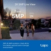 TP-Link Tapo Video Doorbell Camera Kit 2K 5MP/160Â°