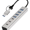 LogiLink 7 Port, USB-C/A --> 3xUSB-C 3.0 + 4xUSB-A 3.0
