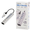LogiLink 7 Port, USB-C/A --> 3xUSB-C 3.0 + 4xUSB-A 3.0