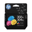 HP No.302XL/304XL Kleur 300 paginaÂ´s (Origineel)