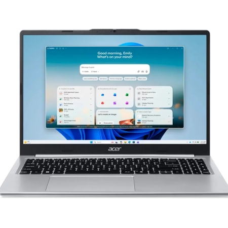 Acer 15,6" R3-5/8GB/512GB/FHD IPS/NoOS Zilver