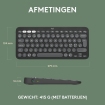 FR DT Logitech K380s Graphite Bluetooth (Franse layout)