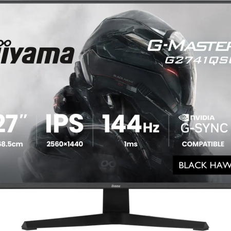 27" Iiyama G-Master G2741QSU-B1 QHD/DP/HDMI/144Hz/IPS
