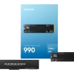 2TB M.2 PCIe NVMe Samsung 990 TLC/7250/6450