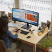 34" HP P34hc G4 Curved/WQHD/DP/HDMI/4xUSB/Speaker/VA