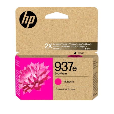 HP No.937e Magenta EvoMore 1.650 pagina`s (Origineel)